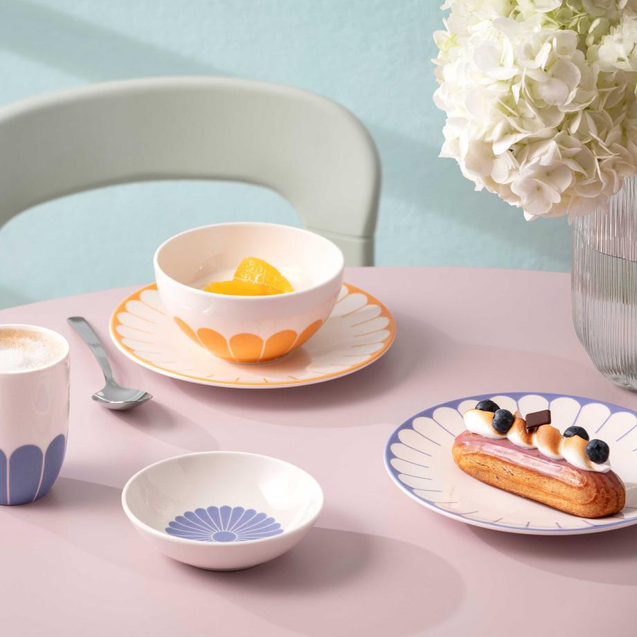 Villeroy & Boch Bol à céréales, 4 pcs Fleur couleur  