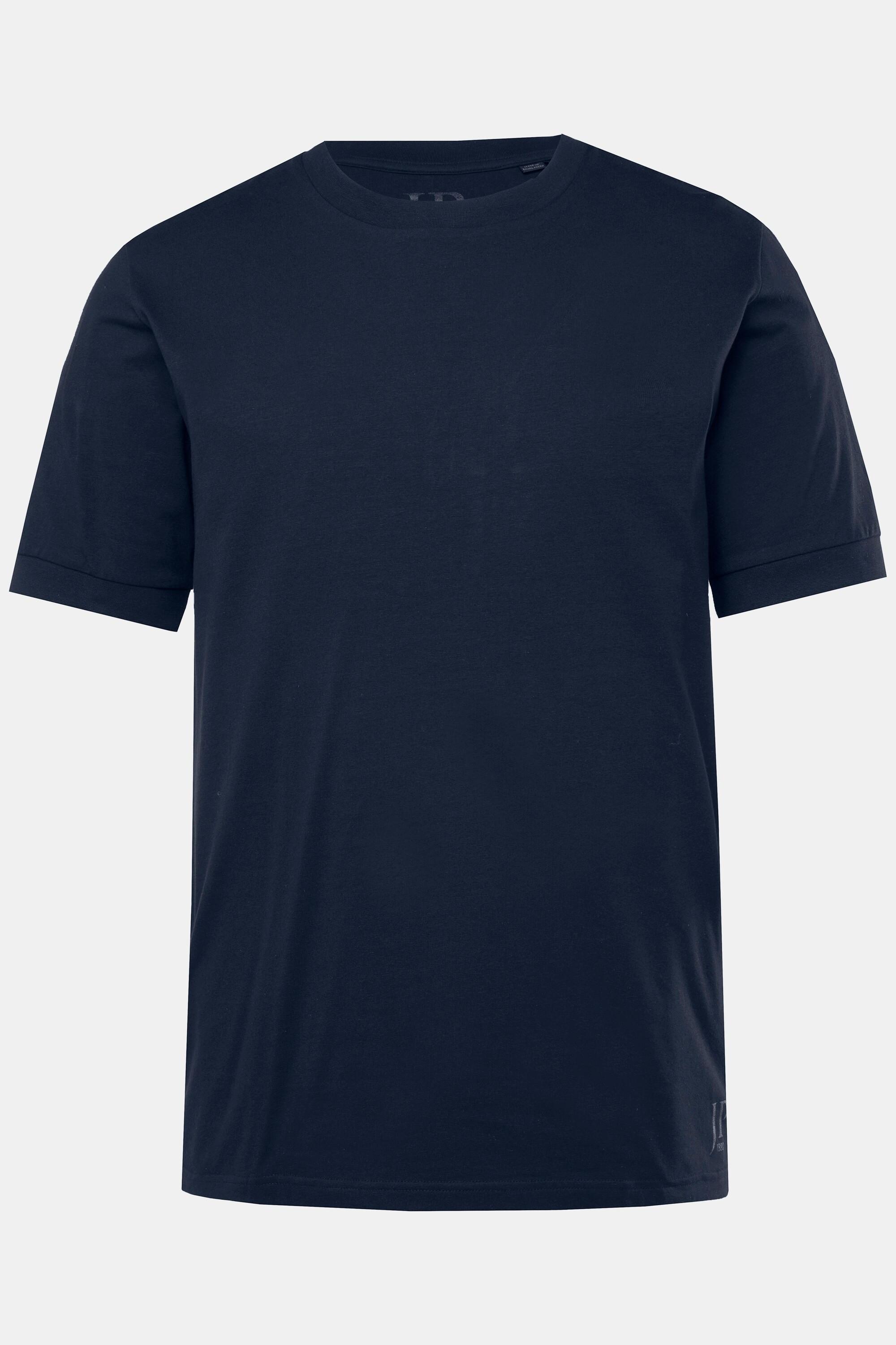 JP1880  T-shirt JP1880 con FLEXNAMIC® e mezze maniche blu scuro 