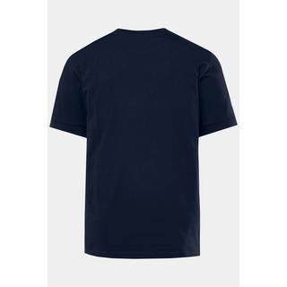 JP1880  T-shirt JP1880 con FLEXNAMIC® e mezze maniche blu scuro 