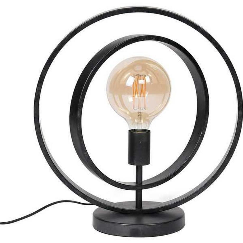 Lampada da tavolo Turn around 1L Carbone di legna