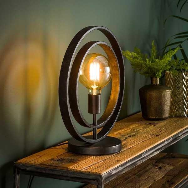 mutoni Tischlampe Turn around 1L Charcoal  