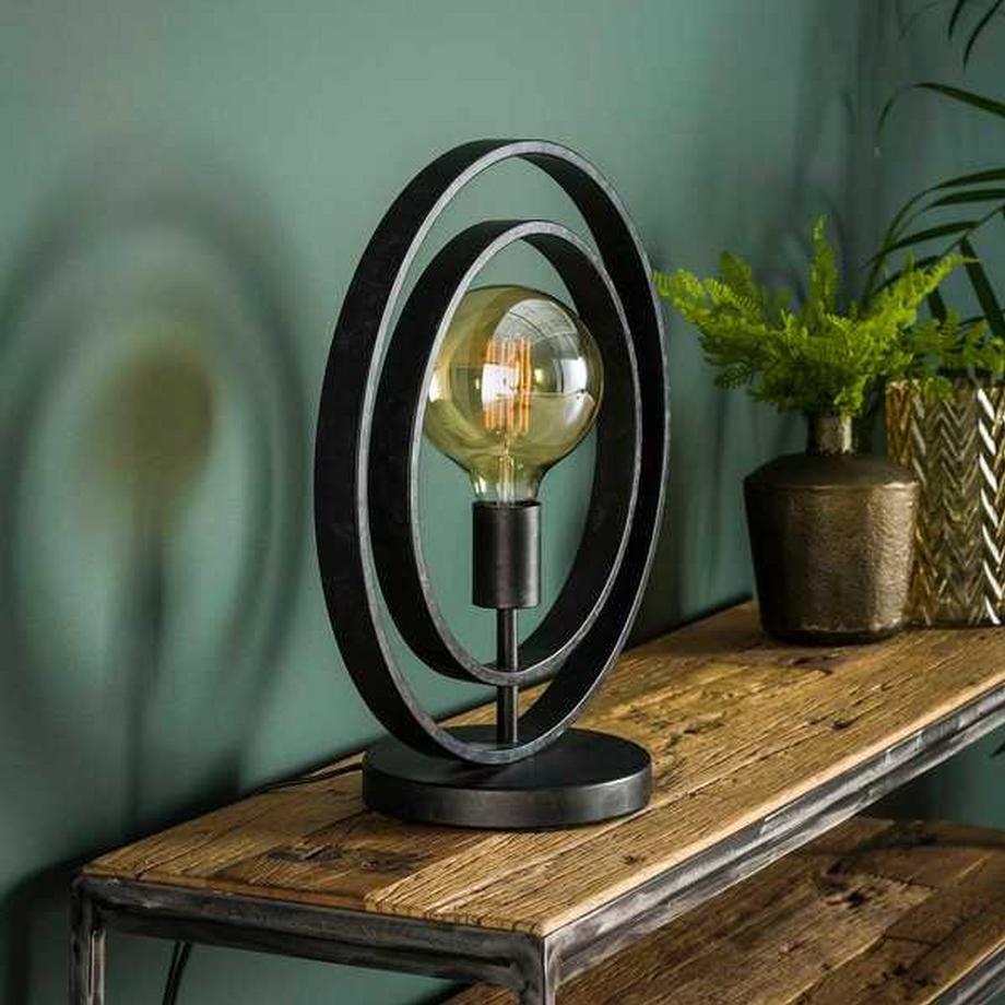 mutoni Tischlampe Turn around 1L Charcoal  