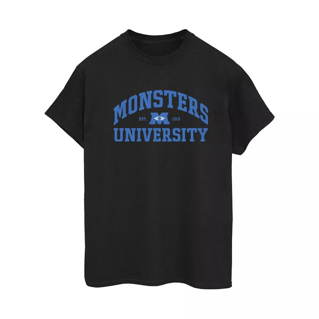 Disney - Monsters University TShirt, für Damen, Schwarz, Größe XL