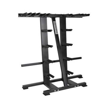 Komplette Aufbewahrung von Discs und GladiatorFit-Schnellverschlussstangen