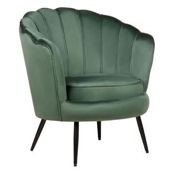 Fauteuil en Velours Rétro LOVIKKA