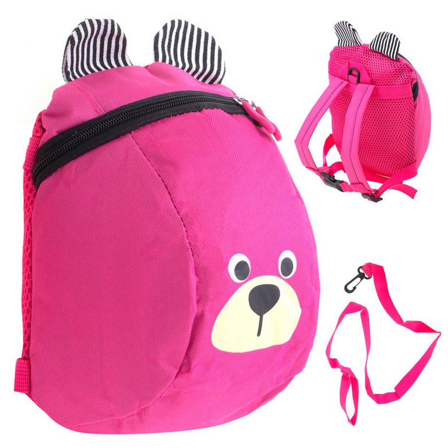Pricenet  Kindergartenrucksack Teddybär rosa 