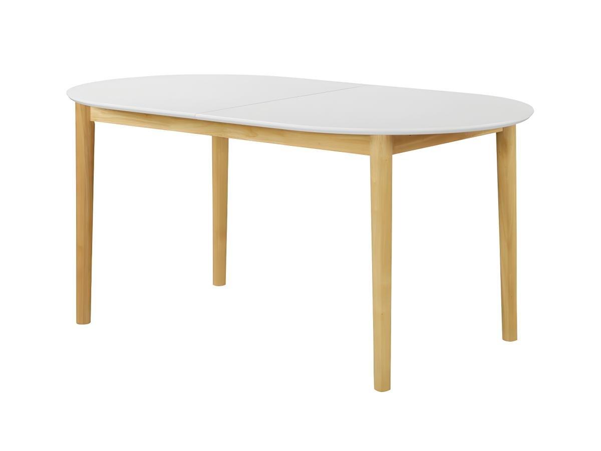 Vente-unique Table à  manger extensible ELVINE 4 à  6 cous MDF Naturel  