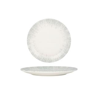 Bonna  Assiette à dîner - Iris -  Porcelaine - lot de 6 