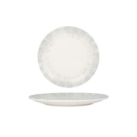 Bonna  Assiette à dîner - Iris -  Porcelaine - lot de 6 