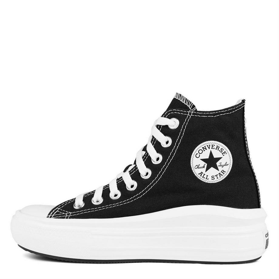 CONVERSE Chuck Taylor Scarpe Da Ginnastica Alte in Tela con Suola Piattaforma  