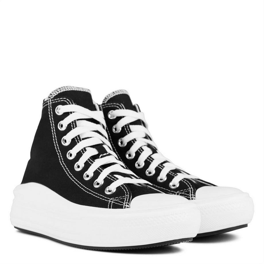 CONVERSE Chuck Taylor Scarpe Da Ginnastica Alte in Tela con Suola Piattaforma  