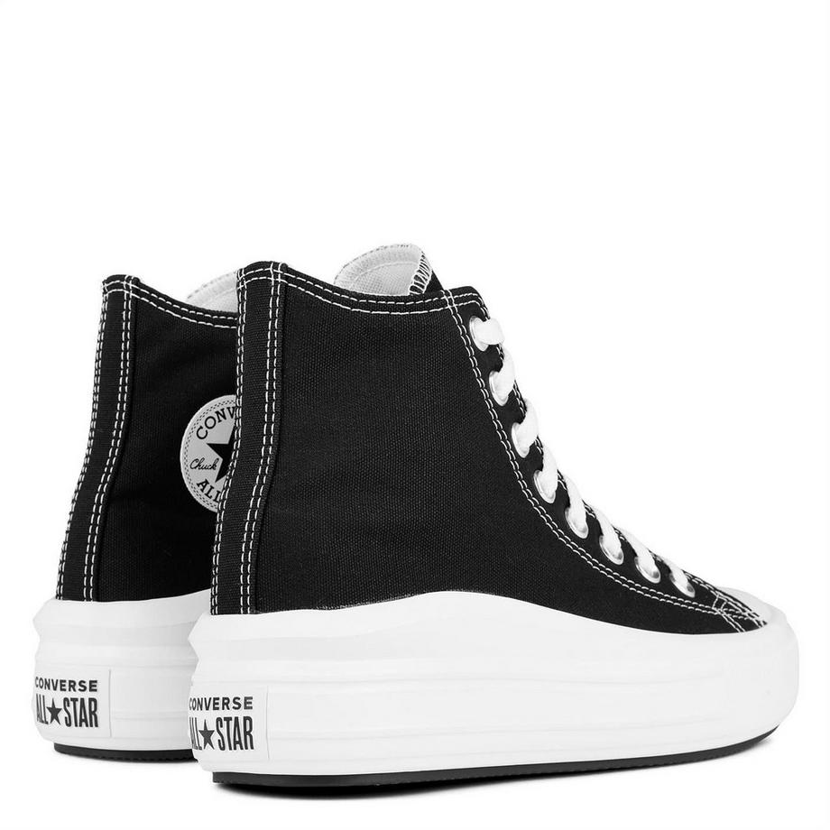 CONVERSE Chuck Taylor Scarpe Da Ginnastica Alte in Tela con Suola Piattaforma  