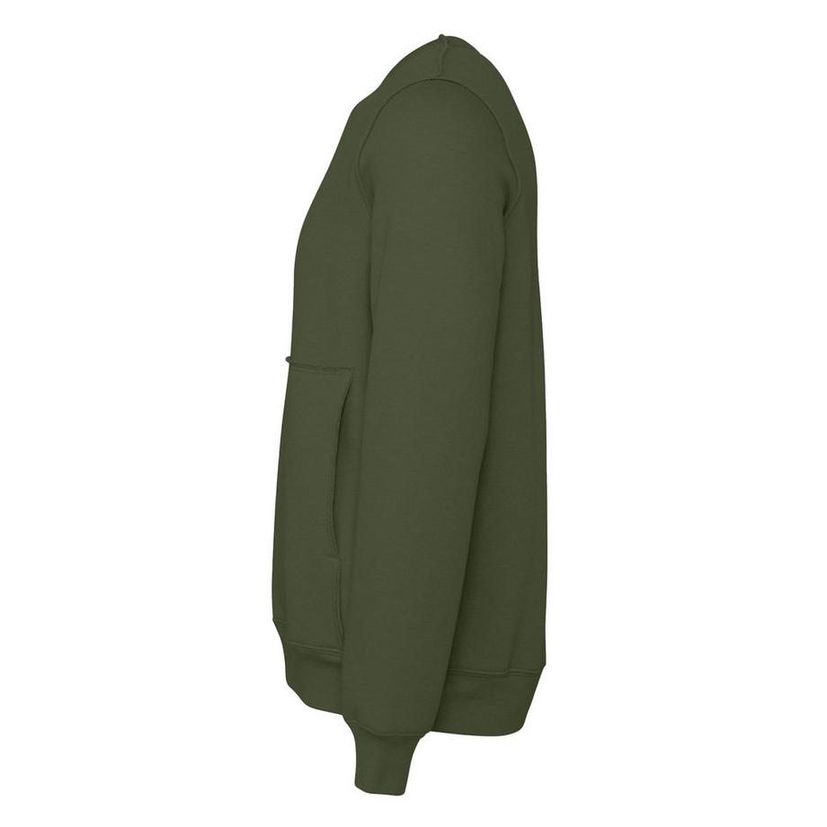 Bella + Canvas Pullover Cuciture Grezze  