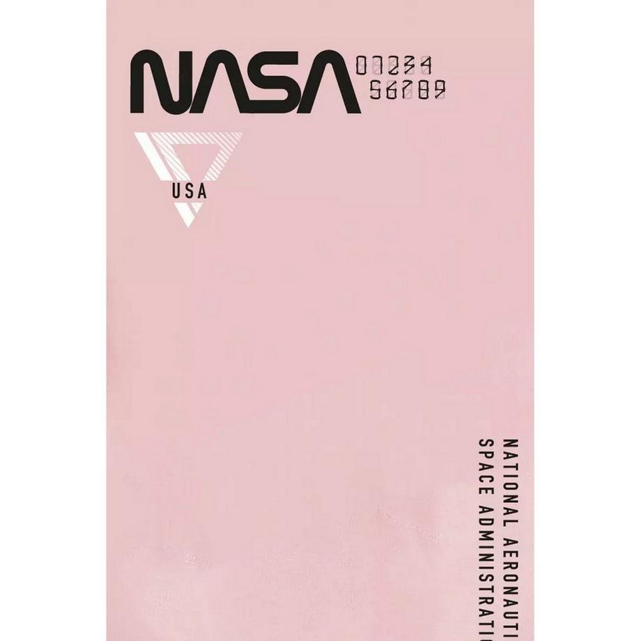 Nasa Logo Razzo T-Shirt Oversize  