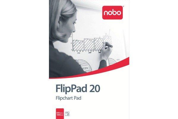 Nobo  NOBO Flipchart-Block 65x95mm 1901631 blanko 20 Blatt 