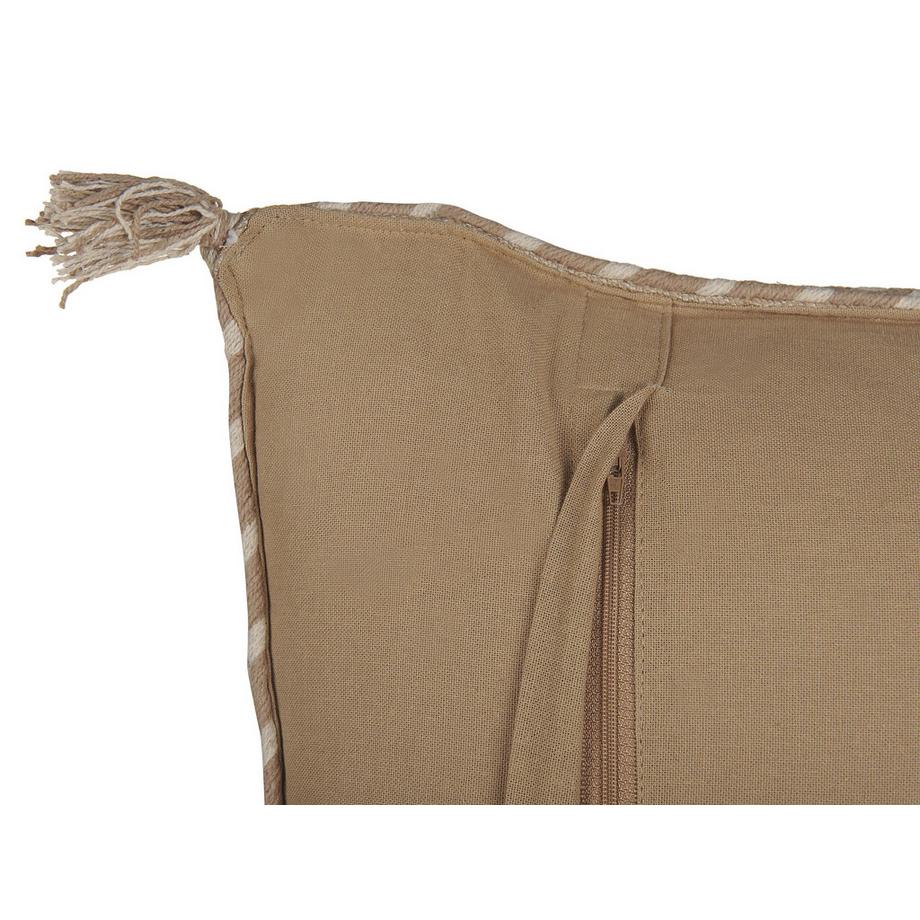 Beliani Coussin en Jute Boho ERIGERON  