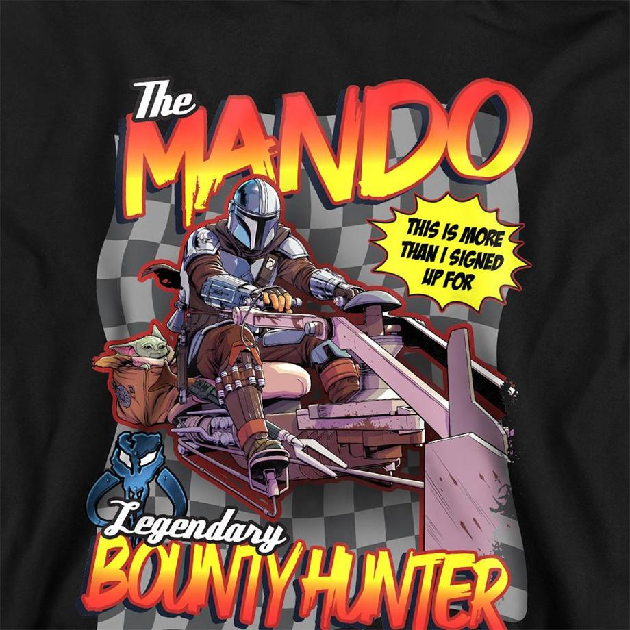 Star Wars: The Mandalorian  Sweat À Capuche Bounty Hunter Speed Bike 