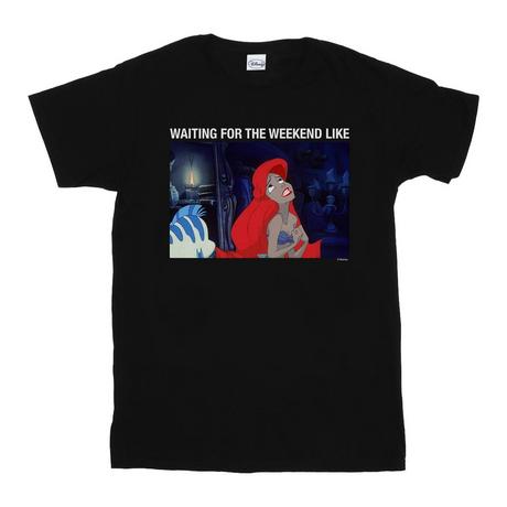 Disney  The Little Mermaid Waiting For The Weekend TShirt 