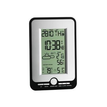 TFA-Dostmann Multy Nero, Argento LCD Batteria