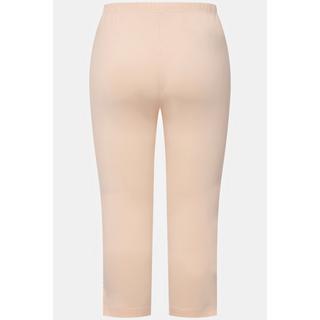 Ulla Popken  Pantalon corsaire longueur 7/8, taille élastique - jusqu'au 68/70 