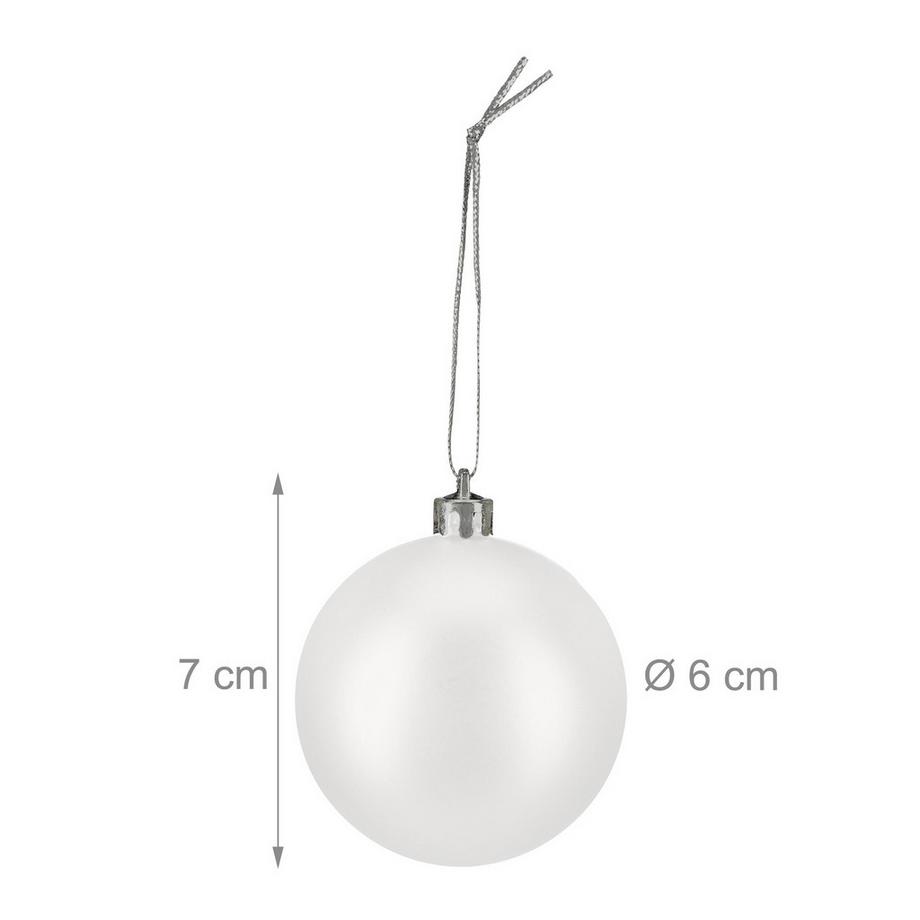 Northix Set di palline per albero di Natale, confezione da 50  