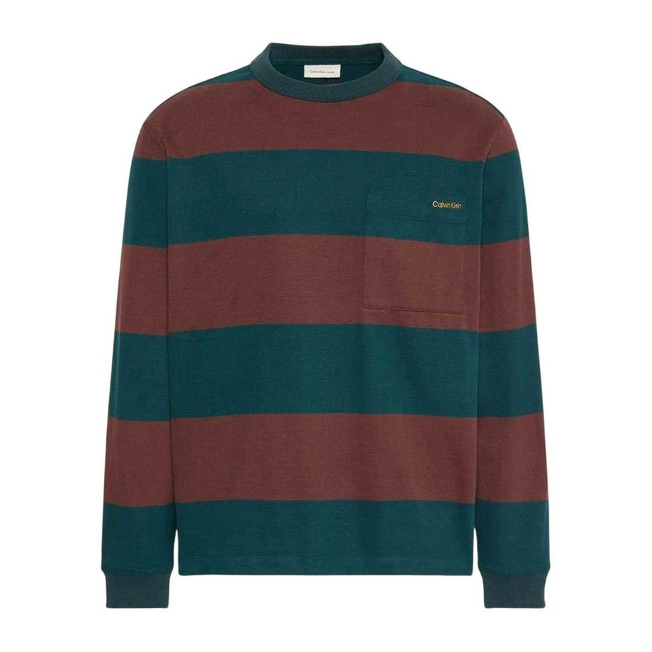 T-ShirtManches Longues Motiftyle À Rayures Jeans