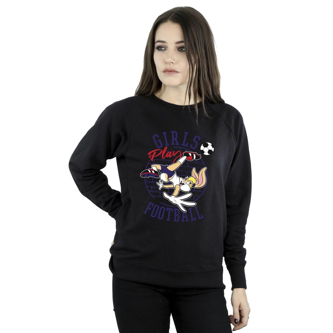 LOONEY TUNES  Girls Play Football Sweatshirt 