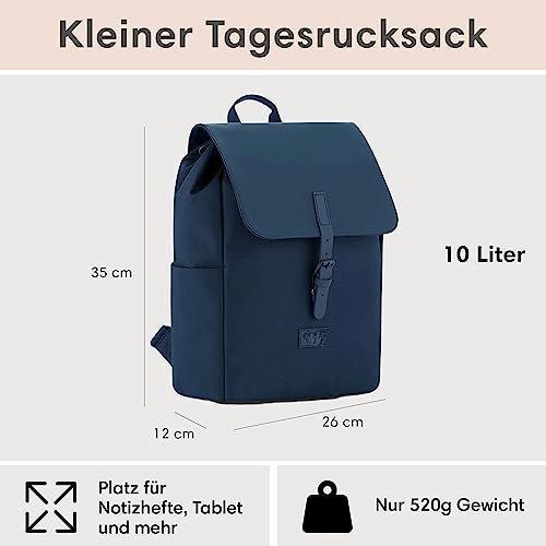 Only-bags.store Ida Kleiner Rucksack mit Laptopfach  