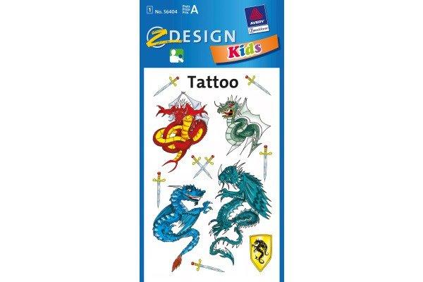 Z-DESIGN Z-DESIGN Sticker Tattoo 56404 Drachen  