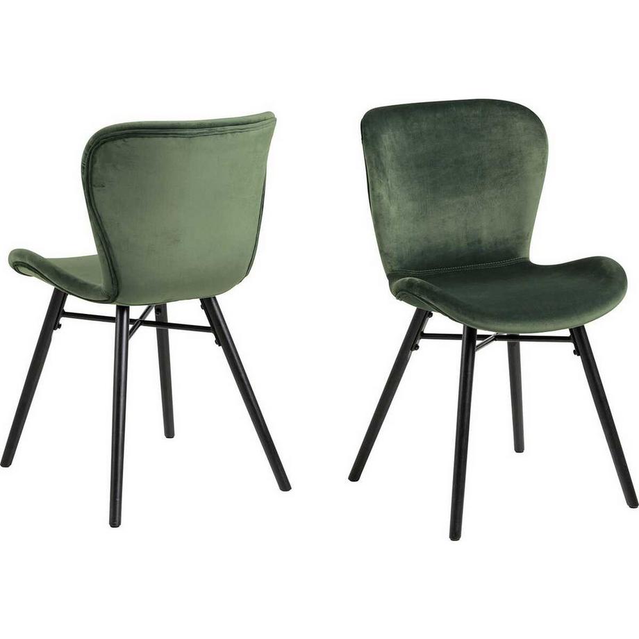 Sedia da pranzo Norway verde bosco