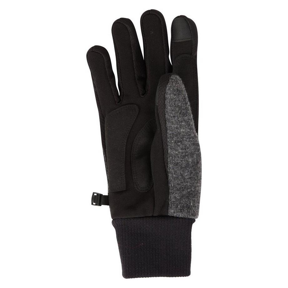 Mountain Warehouse Gants tactiles doublés fausse fourrure coupe-vent  