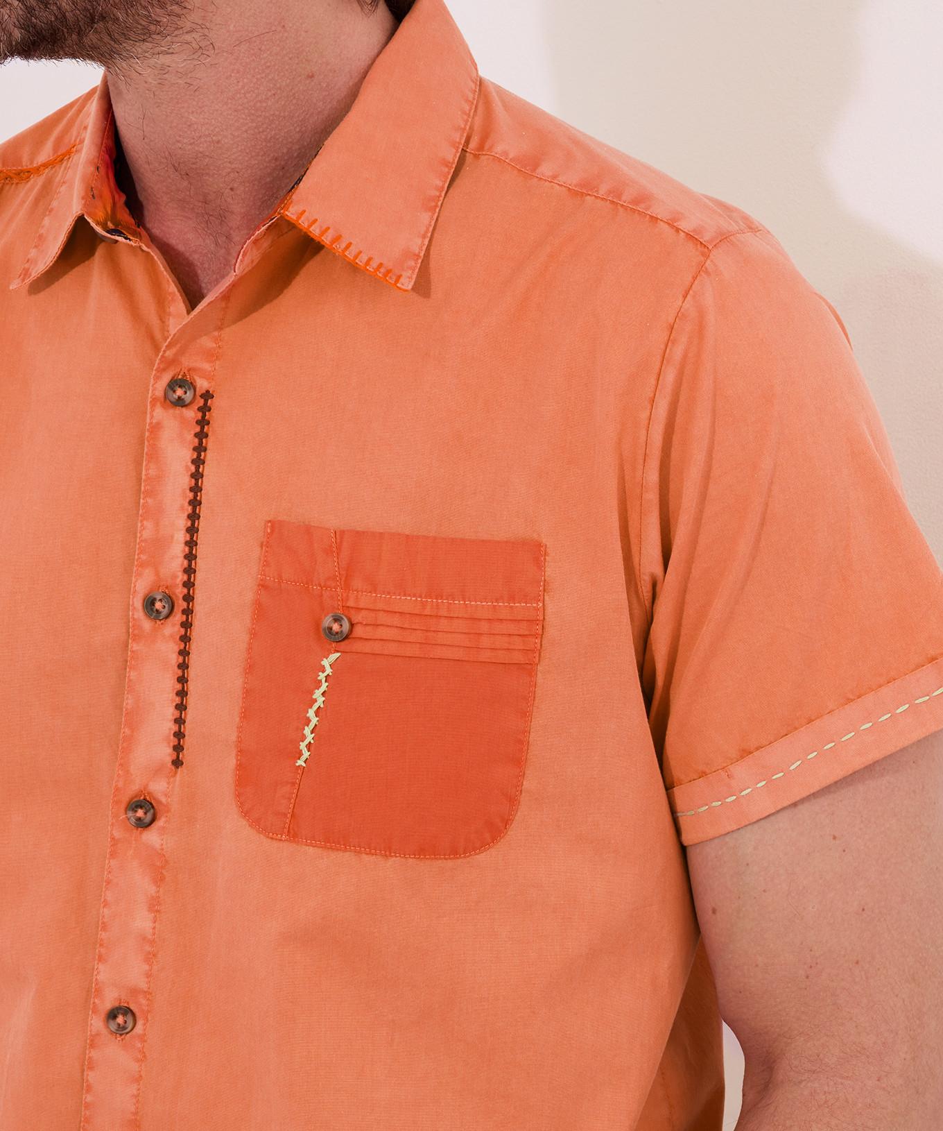 Joe Browns Kurzarmhemd mit Kontrasttaschen  