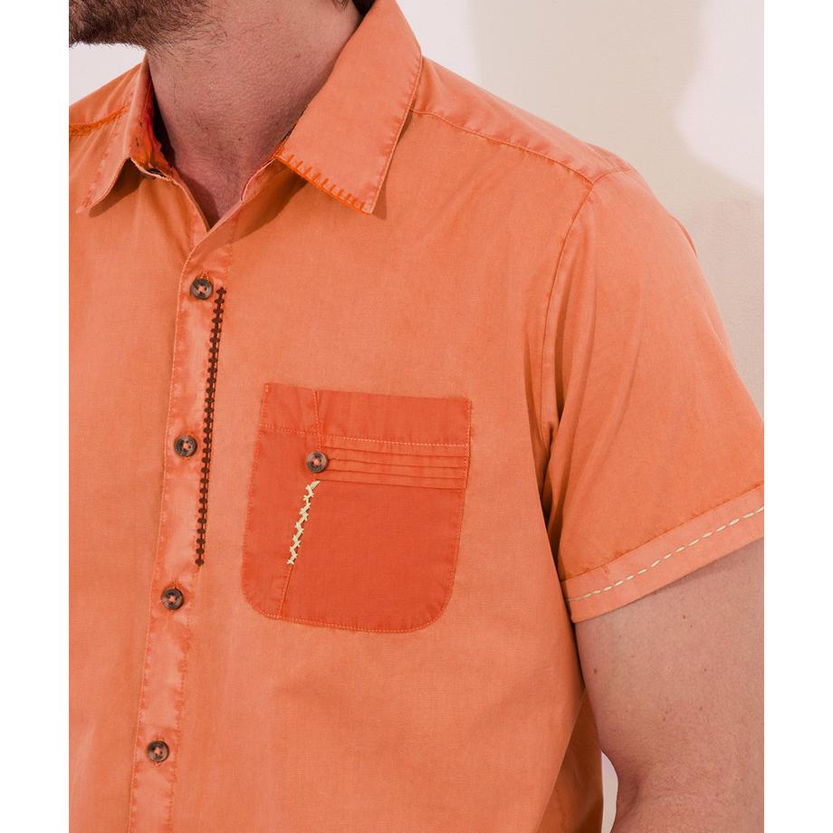 Joe Browns Camicia a Maniche Corte con Tasche a Contrasto  