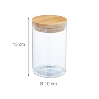 B2X 3 bocaux de conservation de différentes tailles  