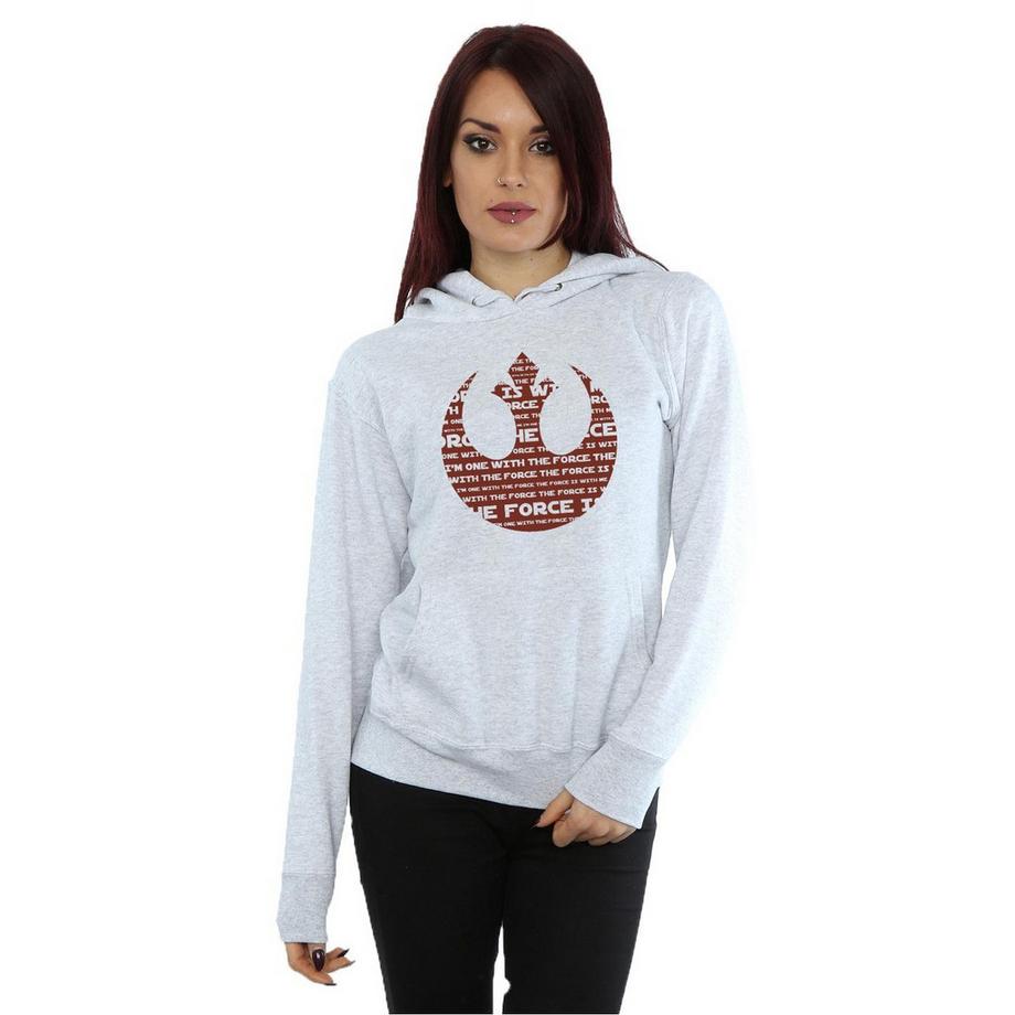 STAR WARS Rogue One I'm One With The Force Alliance Felpa con Cappuccio  