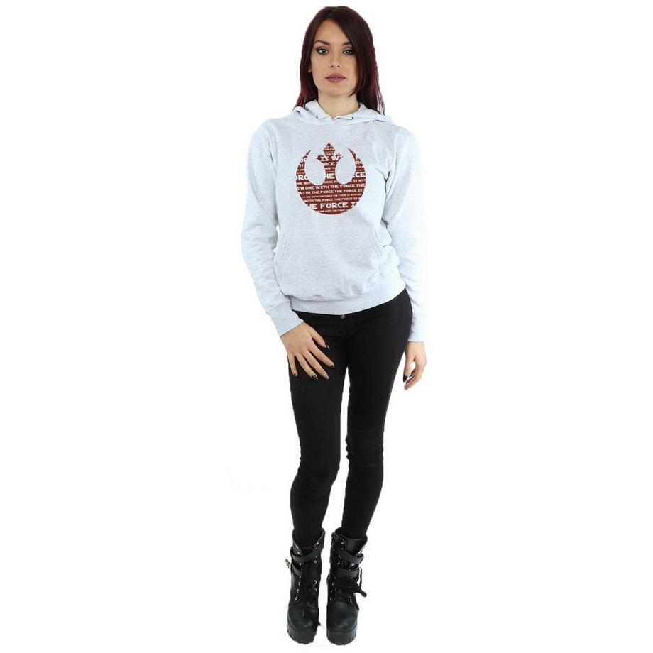 STAR WARS Rogue One I'm One With The Force Alliance Felpa con Cappuccio  