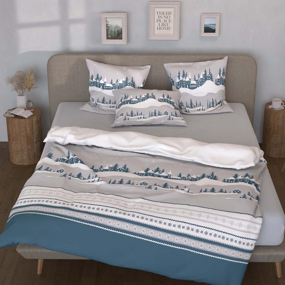 Lotus Bettwaren Duvetbezug Flanell Pontresina  