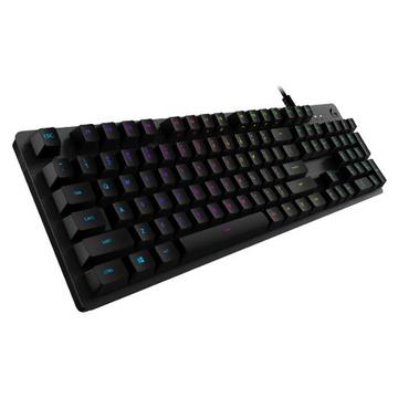 G G512 CARBON LIGHTSYNC RGB Mechanical Gaming Keyboard with GX Brown switches clavier USB QWERTZ Suisse Charbon