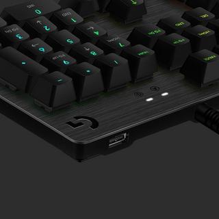 logitech G  G G512 CARBON LIGHTSYNC RGB Mechanical Gaming Keyboard with GX Brown switches Tastatur USB QWERTZ Schweiz Karbon 