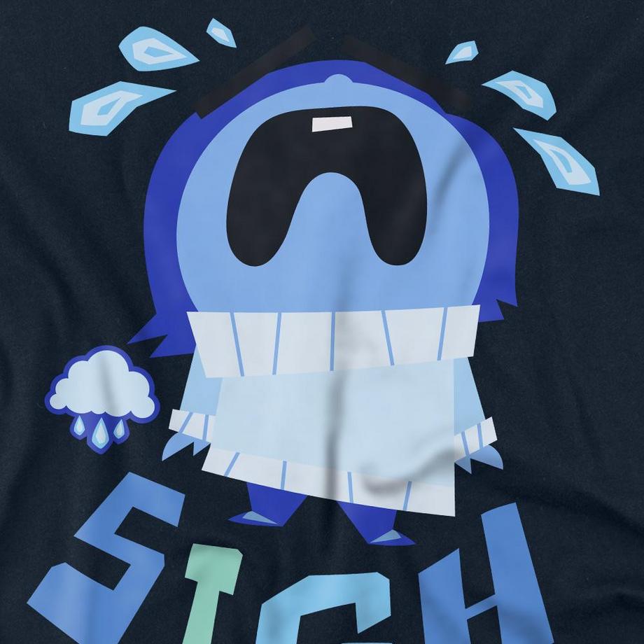 Inside Out T-Shirt Manches Longues Graphique Sigh  