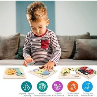 Activity-board  Holzpuzzle mit Aufbewahrungsbeutel 