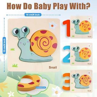 Activity-board  Holzpuzzle mit Aufbewahrungsbeutel 