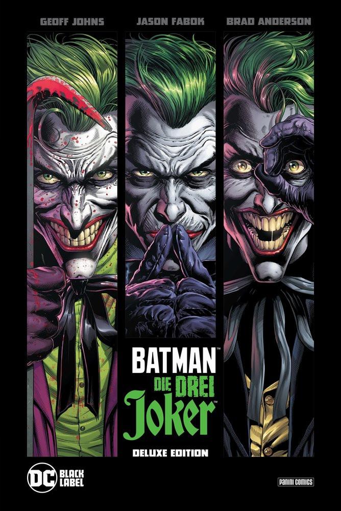 Batman: Die drei Joker (Deluxe-Edition) Johns, Geoff; Fabok, Jason; Rother, Josef (Übersetzung) Couverture rigide 