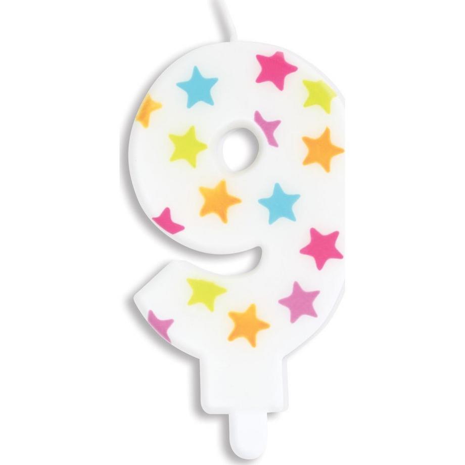 ScrapCooking Kerze Zahl 9  