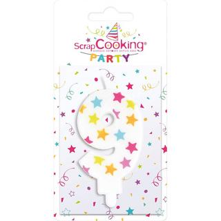 ScrapCooking Kerze Zahl 9  