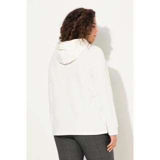 Ulla Popken  Hoodie, Gesicht, Classic, Kapuze, Langarm 