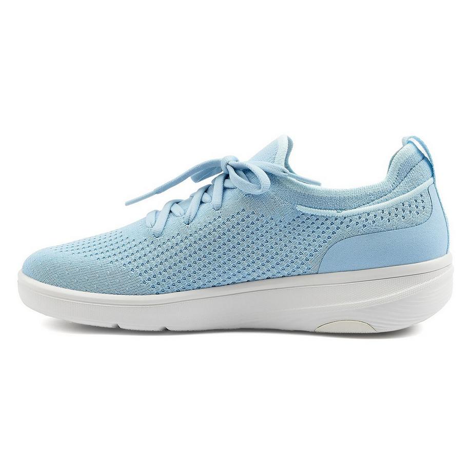 Fitflop Super-Q Knit Slip-On Laced Sneakers  