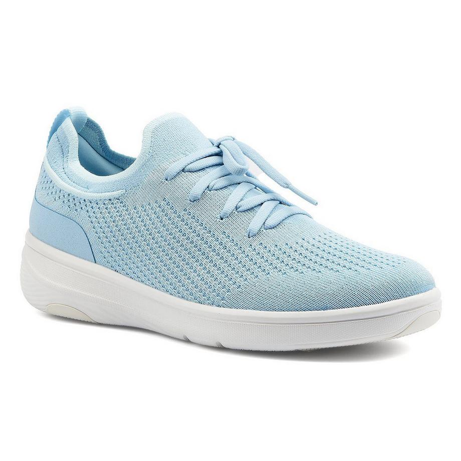 SUPER-Q KNIT SLIP-ON LACED SNEAKERS-38