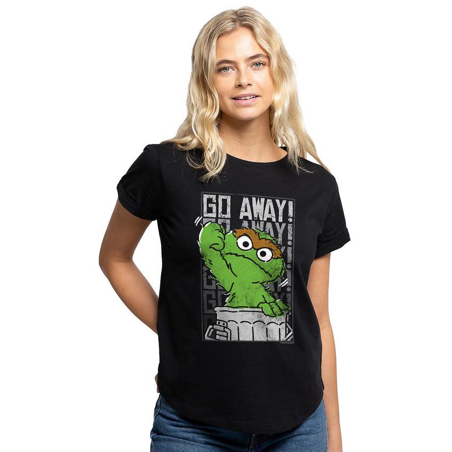 Sesame Street T-shirt Go Away  