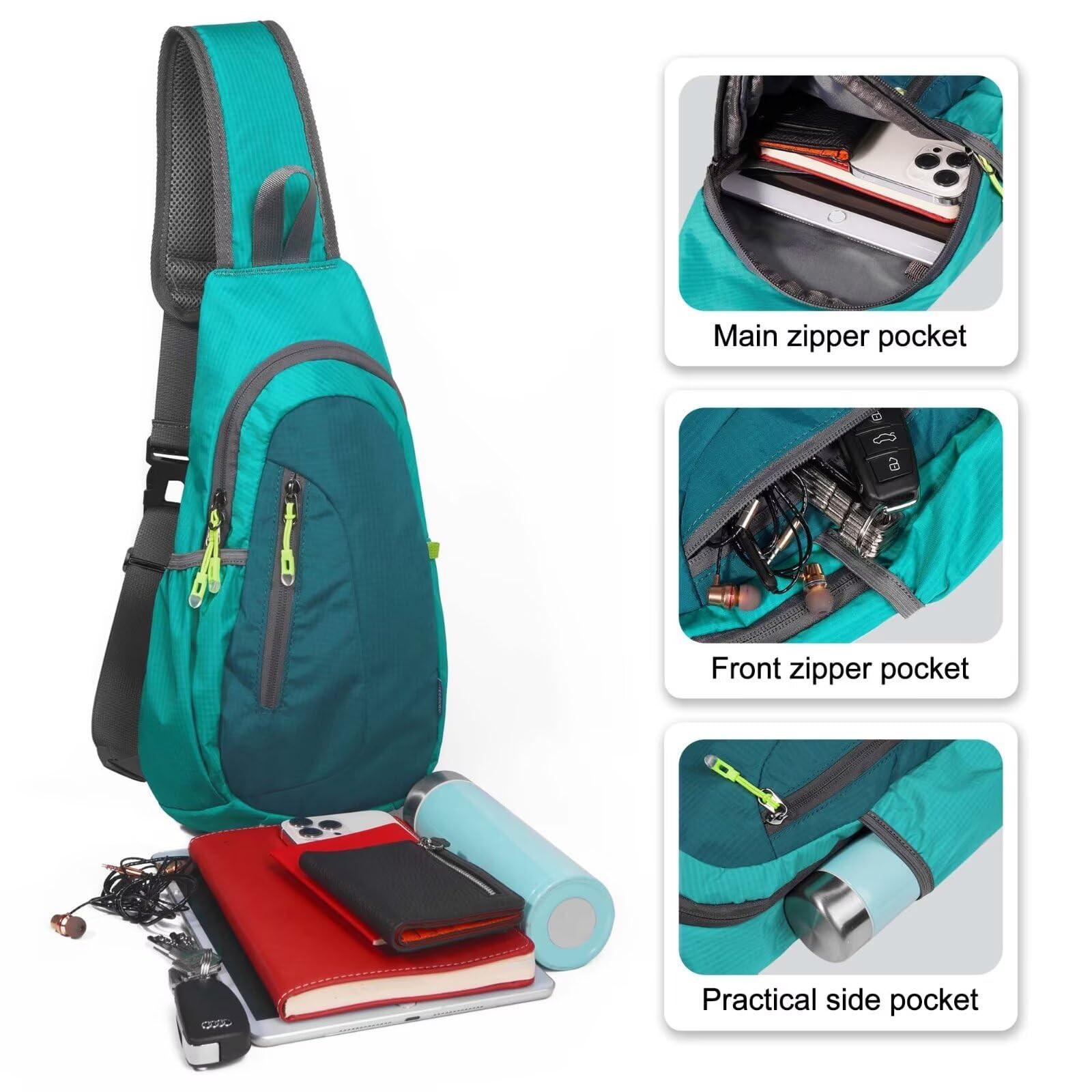 Only-bags.store Elegante Umhängetasche mit 2 abnehmbaren breiten Schulterriemen Kette Handytasche  